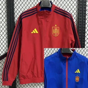 Spain 2025/26 Double Sided Windbreaker - Front View | KFCOOL