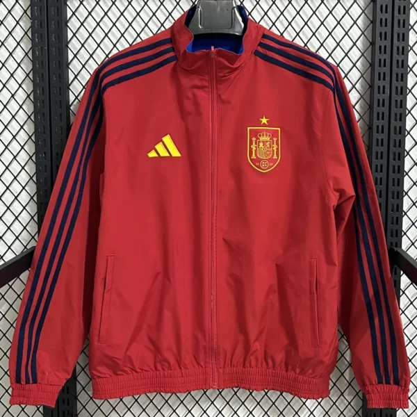 Spain 2025/26 Double Sided Windbreaker - Detail View 4 | KFCOOL