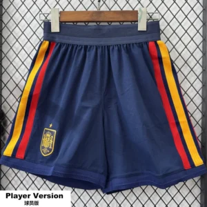 Spain 2026/27 Home Shorts Player Version - Front View | KFCOOL
