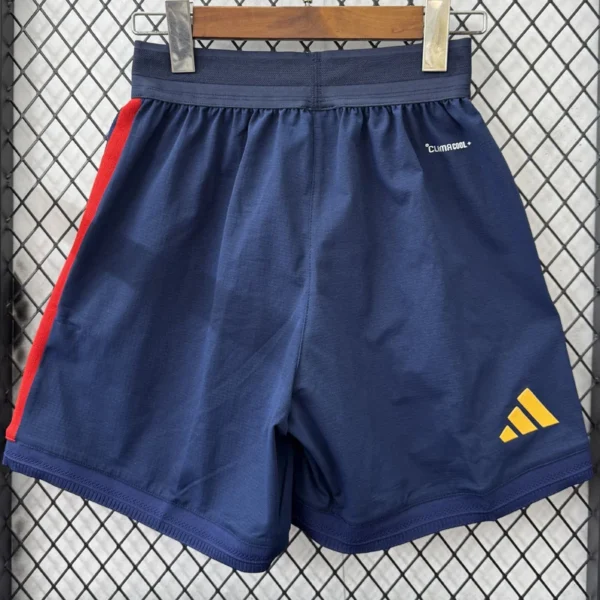 Spain 2026/27 Home Shorts Player Version - Back View | KFCOOL
