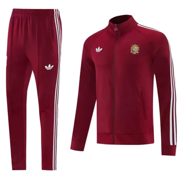 Spain 2026/27 Jacket Tracksuit - Front View Spain 2026/27 Jacket Tracksuit - Front View | KFCOOL
