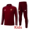 Spain 2026/27 Kids Half Pull Tracksuit - Front View | KFCOOL