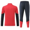 Spain 2026/27 Red Kids Half Pull Tracksuit - Back View | KFCOOL