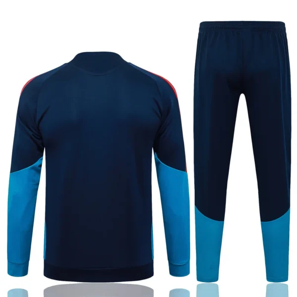 Spain 2026/27 Royal Blue Kids Jacket Tracksuit - Back View | KFCOOL