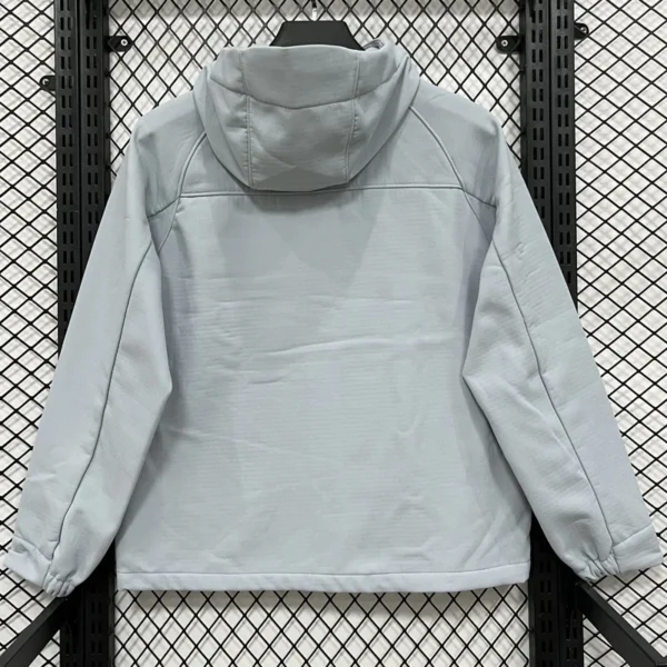Spain 2026/27 Sky Blue Outdoor Jacket - Back View | KFCOOL