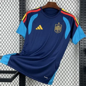 Spain 2026/27 Royal Blue Training Shirt - Front View | KFCOOL