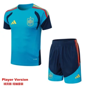 Spain 2026/27 Training Short Suit Player Version - Front View Spain 2026/27 Training Short Suit Player Version - Front View | KFCOOL