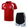 Spain 2026/27 Red Training Short Suit - Front View Spain 2026/27 Red Training Short Suit - Front View | KFCOOL