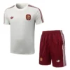 Spain 2026/27 White Training Short Suit - Front View | KFCOOL