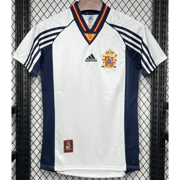 Spain 1998/99 Retro Away Jersey Fan Version - Front View | KFCOOL