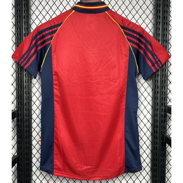 Spain 1998/99 Retro Home Jersey Fan Version - Back View | KFCOOL