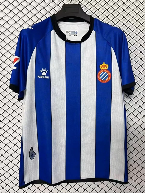 Espanyol 2026/27 Home Jersey Fan Version - Front View Espanyol 2026/27 Home Jersey Fan Version - Front View | KFCOOL