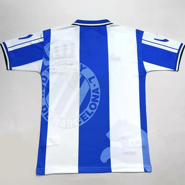 Espanyol 1998/99 Retro Home Jersey Fan Version - Back View Espanyol 1998/99 Retro Home Jersey Fan Version - Back View | KFCOOL