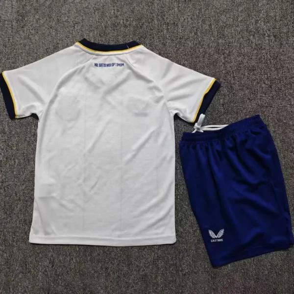 Everton 2026/27 Away Kids Kit Fan Version - Back View | KFCOOL