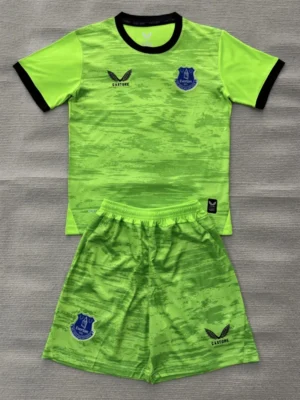 Everton 2026/27 Goalkeeper Kids Kit Fan Version - Front View Everton 2026/27 Goalkeeper Kids Kit Fan Version - Front View | KFCOOL