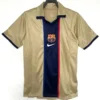 Barcelona 2001/02 Retro Away Jersey Fan Version - Front View | KFCOOL