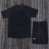 Barcelona 2002/03 Retro Third Kids Kit Fan Version - Back View | KFCOOL