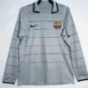 Barcelona 2003/04 Retro Away Long Sleeve Jersey Fan Version - Front View | KFCOOL