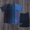 Barcelona 2004/05 Retro Away Kids Kit Fan Version - Back View | KFCOOL
