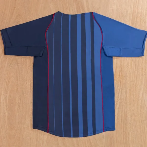 Barcelona 2004/05 Retro Away Jersey Fan Version - Back View | KFCOOL
