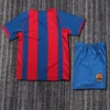 Barcelona 2004/05 Retro Home Kids Kit Fan Version - Back View | KFCOOL