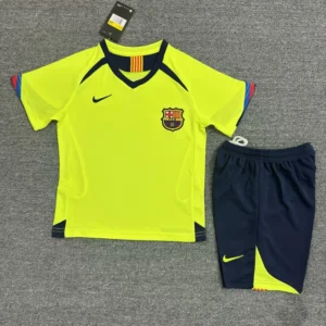 Barcelona 2005/06 Retro Away Kids Kit Fan Version - Front View Barcelona 2005/06 Retro Away Kids Kit Fan Version - Front View | KFCOOL