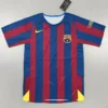 Barcelona 2005/06 Retro Home Red Jersey Fan Version - Front View | KFCOOL