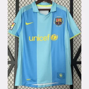Barcelona 2007/08 Retro Away Jersey Fan Version - Front View Barcelona 2007/08 Retro Away Jersey Fan Version - Front View | KFCOOL