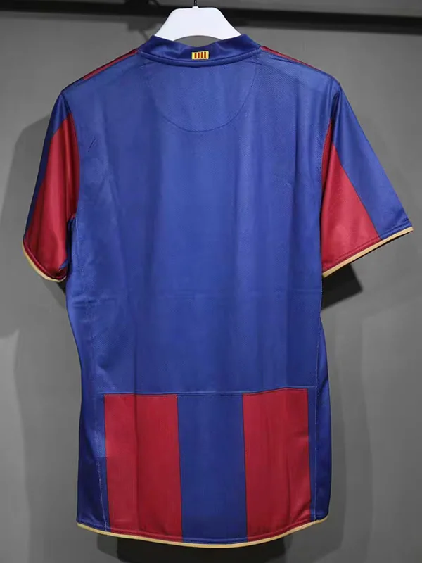 Barcelona 2007/08 Retro Home Jersey Player Version - Back View Barcelona 2007/08 Retro Home Jersey Player Version - Back View | KFCOOL