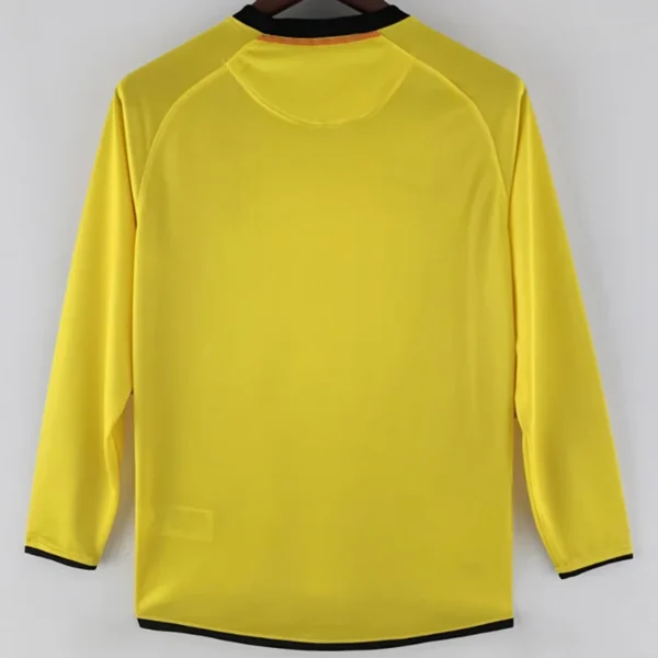 Barcelona 2008/09 Retro Away Long Sleeve Jersey Fan Version - Back View Barcelona 2008/09 Retro Away Long Sleeve Jersey Fan Version - Back View | KFCOOL
