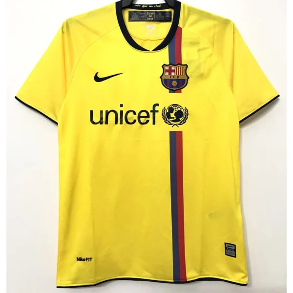 Barcelona 2008/09 Retro Jersey Fan Version - Front View Barcelona 2008/09 Retro Jersey Fan Version - Front View | KFCOOL