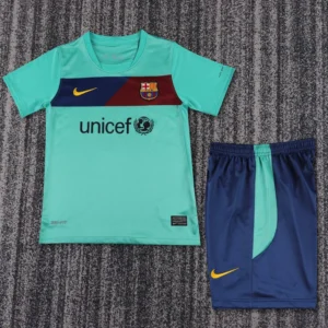 Barcelona 2010/11 Retro Away Kids Kit Fan Version - Front View Barcelona 2010/11 Retro Away Kids Kit Fan Version - Front View | KFCOOL