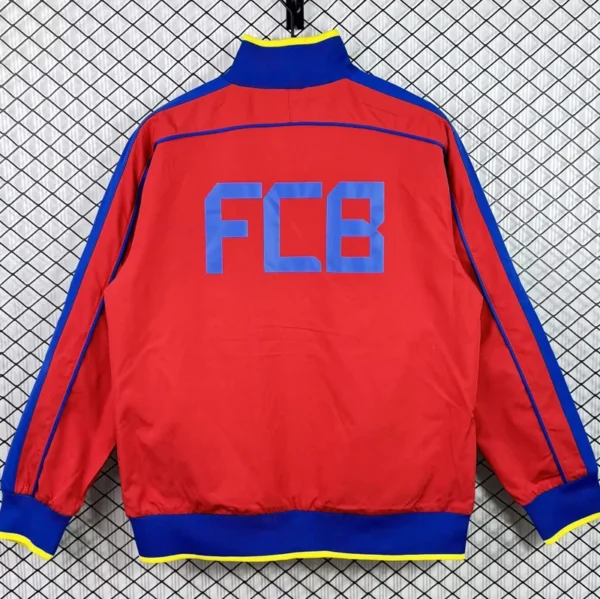 Barcelona 2010/11 Retro Windbreaker - Back View - KFCool – Football Jerseys & Soccer Kits Store Barcelona 2010/11 Retro Windbreaker - Back View | KFCOOL