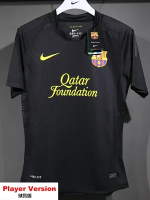 Barcelona 2011/12 Retro Away Jersey Player Version - Front View Barcelona 2011/12 Retro Away Jersey Player Version - Front View | KFCOOL