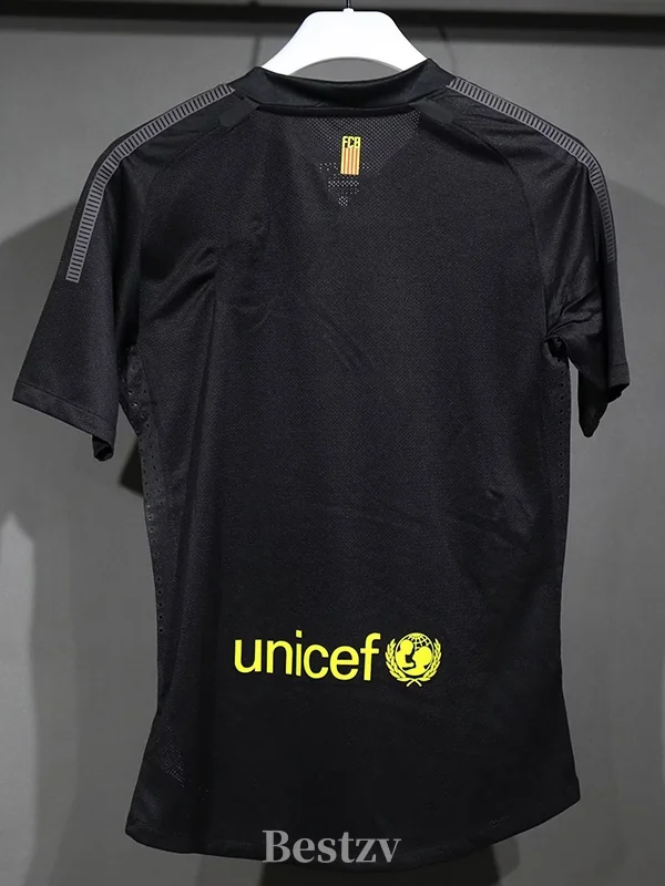 Barcelona 2011/12 Retro Away Jersey Player Version - Back View | KFCOOL