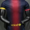 Barcelona 2012/13 Retro Home Jersey Player Version - Back View Barcelona 2012/13 Retro Home Jersey Player Version - Back View | KFCOOL