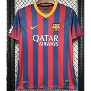 Barcelona 2013/14 Retro Home Jersey Fan Version - Front View Barcelona 2013/14 Retro Home Jersey Fan Version - Front View | KFCOOL