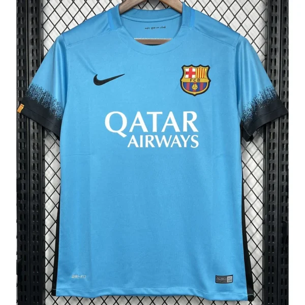 Barcelona 2015/16 Retro Third Jersey Fan Version - Front View Barcelona 2015/16 Retro Third Jersey Fan Version - Front View | KFCOOL