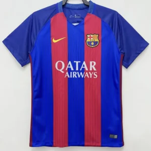 Barcelona 2016/17 Home Jersey Fan Version - Front View | KFCOOL