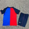 Barcelona 1999 Retro Home Kids Kit Fan Version - Back View | KFCOOL