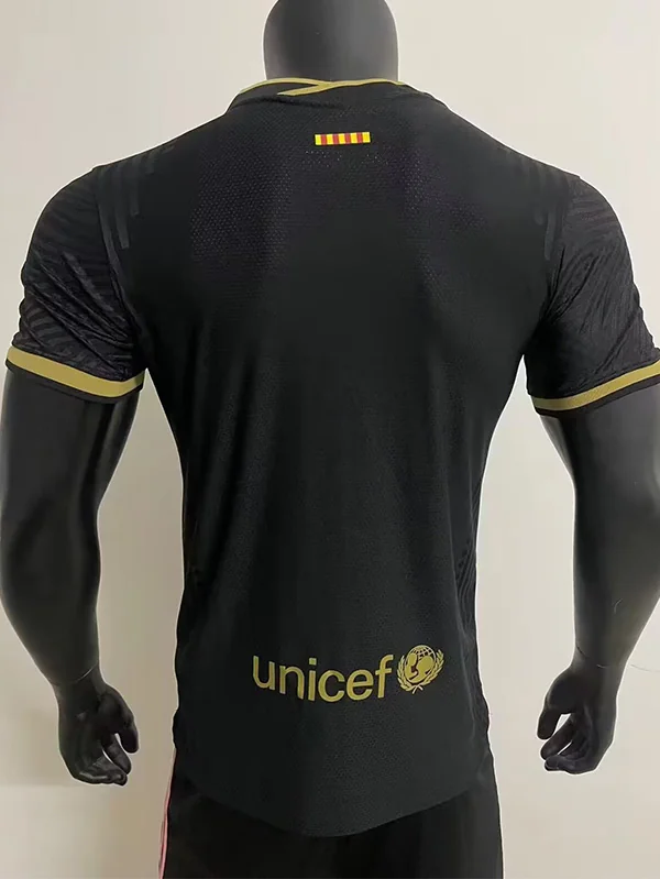 Barcelona 2020/21 Away Jersey Player Version - Back View Barcelona 2020/21 Away Jersey Player Version - Back View | KFCOOL