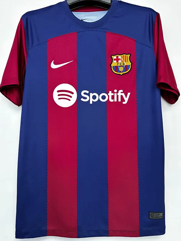 Barcelona 2023/24 Home Jersey Fan Version - Back View Barcelona 2023/24 Home Jersey Fan Version - Back View | KFCOOL