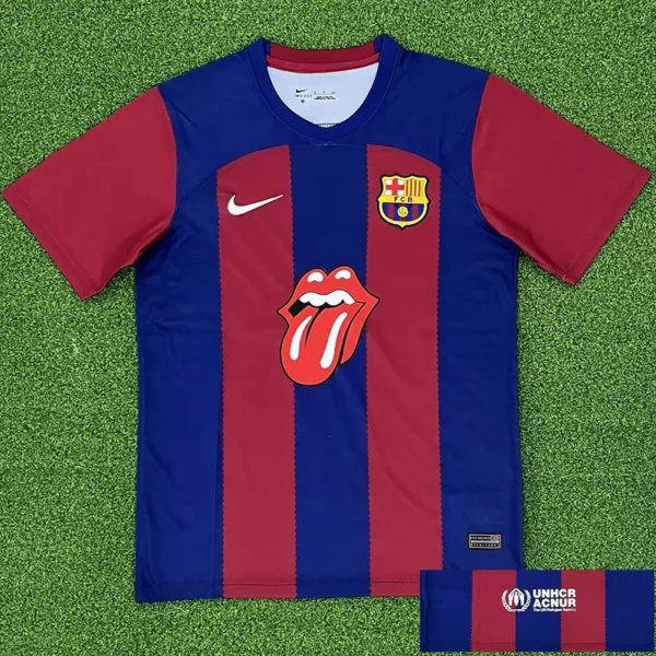 Barcelona 2023/24 Home Limited Edition Jersey Fan Version - Front View Barcelona 2023/24 Home Limited Edition Jersey Fan Version - Front View | KFCOOL
