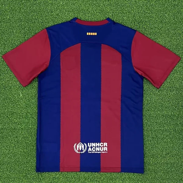 Barcelona 2023/24 Home Limited Edition Jersey Fan Version - Detail View 3 Barcelona 2023/24 Home Limited Edition Jersey Fan Version - Detail View 3 | KFCOOL