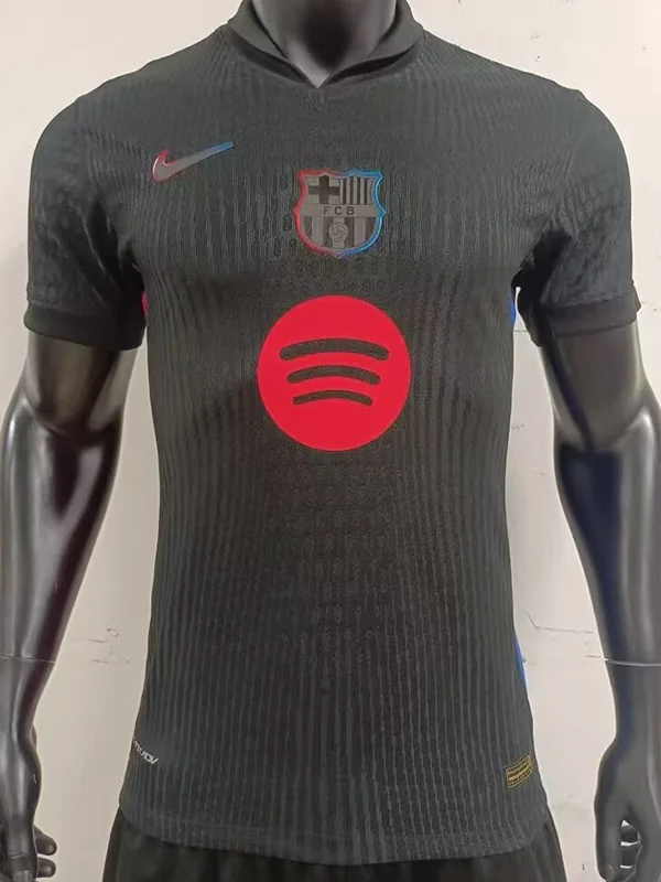 Barcelona 2024/25 Away Jersey Player Version - Front View | KFCOOL