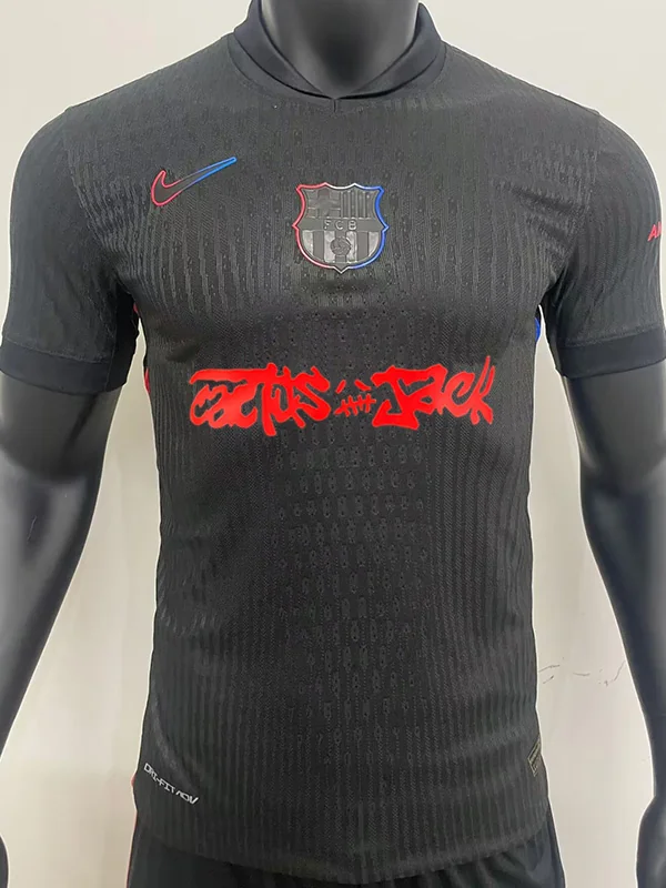 Barcelona 2024/25 Away Limited Edition Jersey Player Version - Detail View 3 Barcelona 2024/25 Away Limited Edition Jersey Player Version - Detail View 3 | KFCOOL