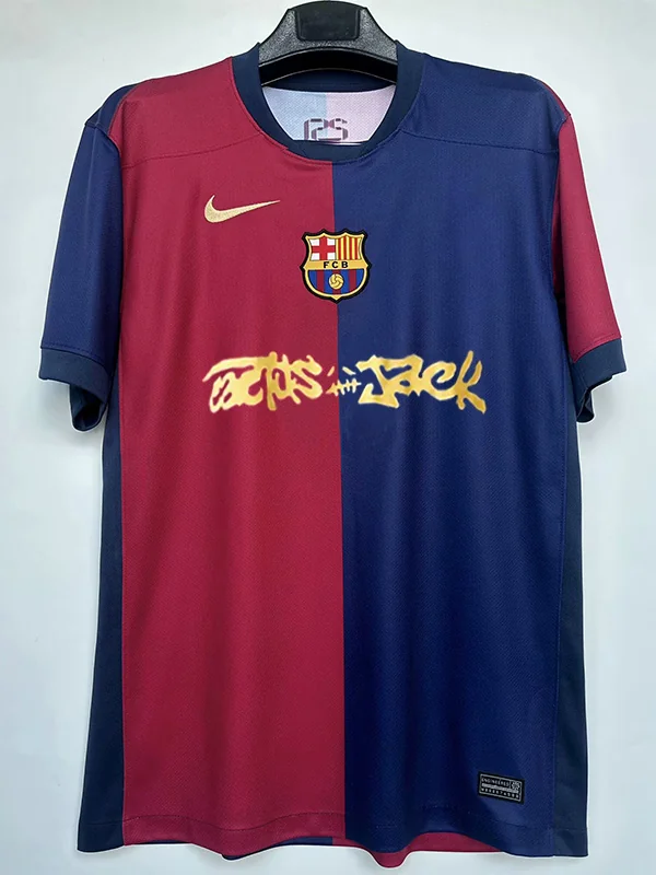 Barcelona 2024/25 Home Limited Edition Jersey Fan Version - Back View | KFCOOL