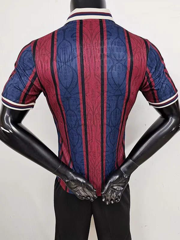 Barcelona 2025/26 Anniversary Jersey Player Version - Back View | KFCOOL