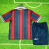 Barcelona 2025/26 Anniversary Kids Kit Fan Version - Back View | KFCOOL