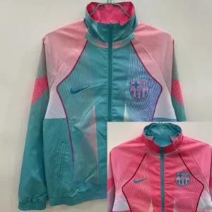 Barcelona 2025/26 Double Sided Windbreaker - Front View | KFCOOL